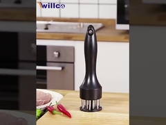 Aço inoxidável Manual Meat Circlein Multi-função agulha de tender